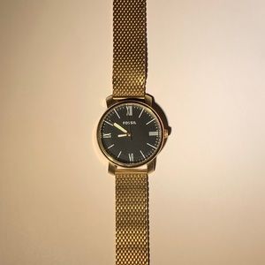 Fossil Gold Stainless Steel Men’s Watch